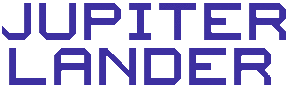 Jupiter Lander logo for Commodore 64
